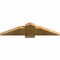 Ekena Millwork Eugene Rough Sawn Timber Gable Bracket, Western Red Cedar, 36"W x 9"H x 2"D x 6"F, 6/12 Pitch GBW036X09X0206EUG00RWR - alternate 2